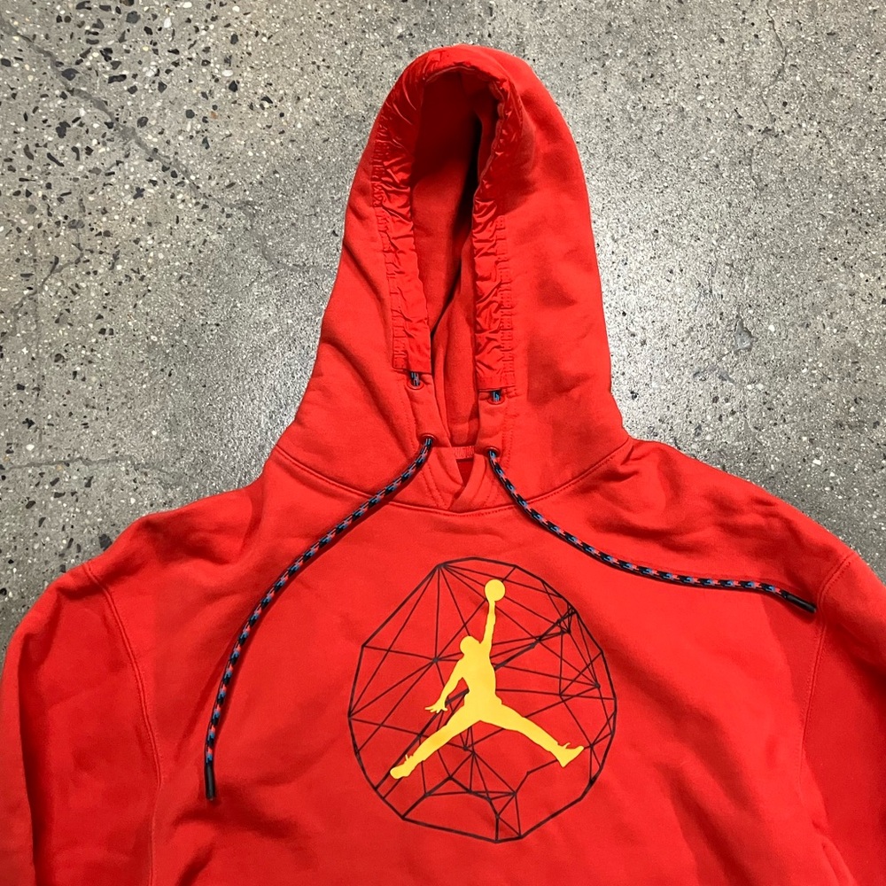 Nike Air Jordan Essentials Mountain Side Graphic Hoodie Large - Picture 16 of 16